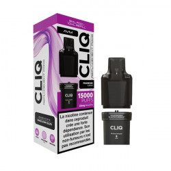 Framboise Cassis - 1 x Cartouche Pré-Remplie Cliq 2ml 10ml 20mg - AVM