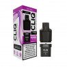 Framboise Cassis - 1 x Cartouche Pré-Remplie Cliq 2ml 10ml 20mg - AVM