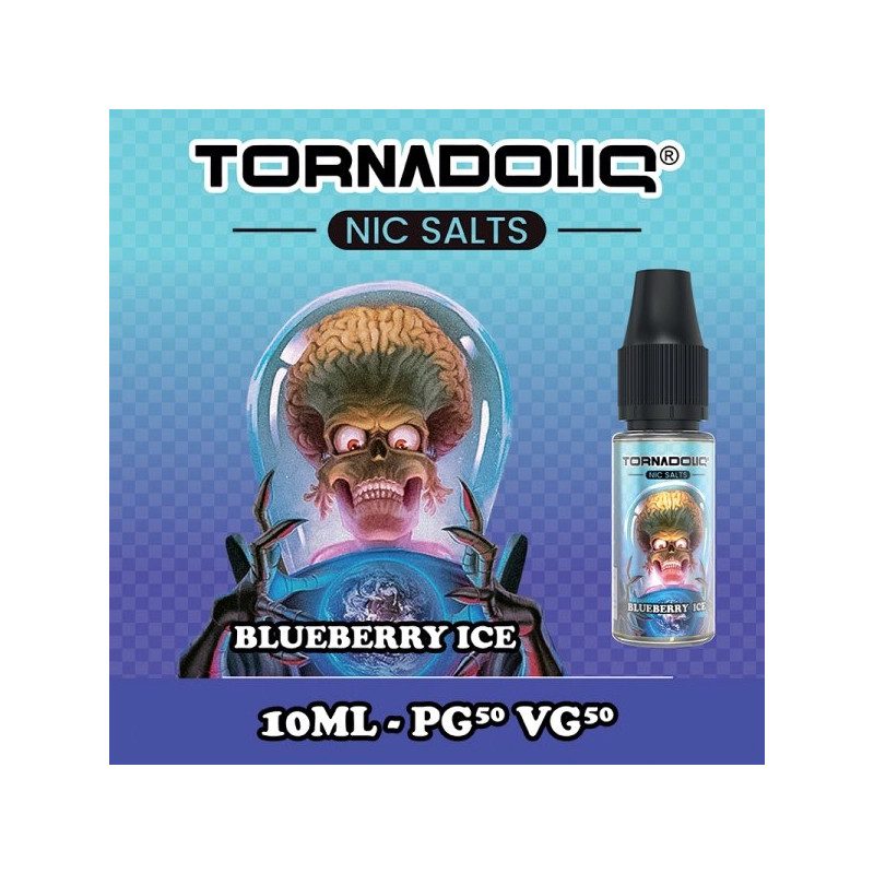 Blueberry Ice 10ml - Tornadoliq - Poster Blueberry Ice 10ml - Tornadoliq - Poster