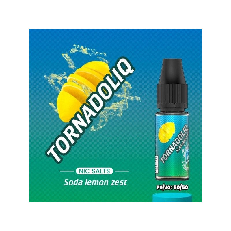 Soda Lemon Zest 10ml - Tornadoliq - Poster