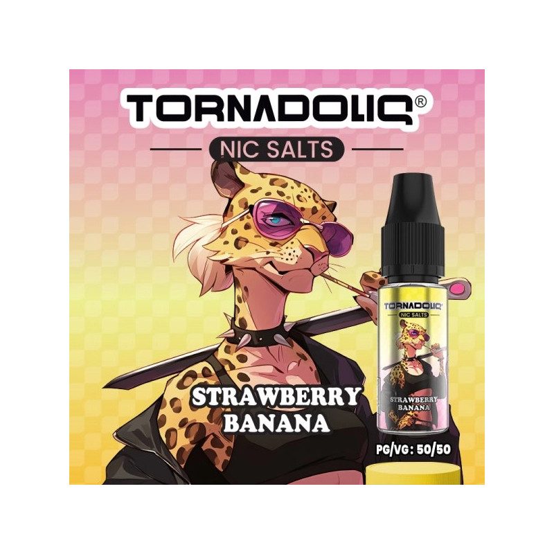 Strawberry Banana 10ml - Tornadoliq - Poster Strawberry Banana 10ml - Tornadoliq - Poster