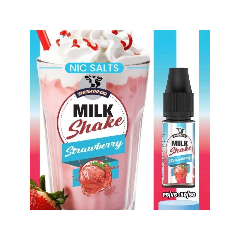 Strawberry Milkshake 10ml - Tornadoliq - Poster Strawberry Milkshake 10ml - Tornadoliq - Poster