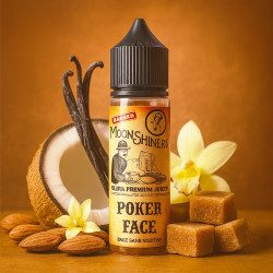 Poker Face - Moonshiners - Easy2Shake - ZHC 50ml - 0 ou 3 ou 6mg/ml