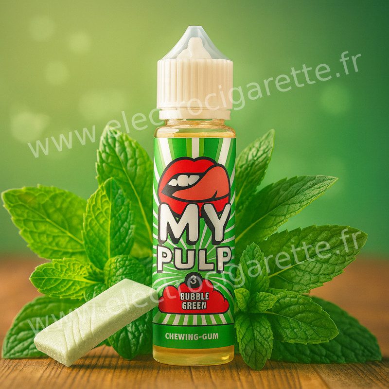 Bubble Green - Pack 60ml - Le Pod Liquide Pulp Bubble Green - Pack 60ml - Le Pod Liquide Pulp