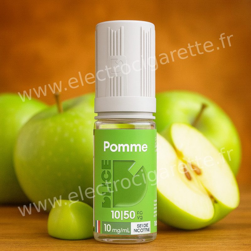 Pack 5 flacons Pomme - Sel de Nicotine - DLice - 10 ml