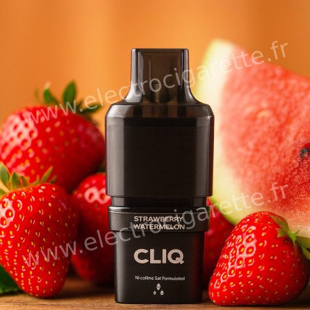 Fraise Pastèque - 1 x Cartouche Pré-Remplie Cliq 2ml+10ml 20mg - AVM