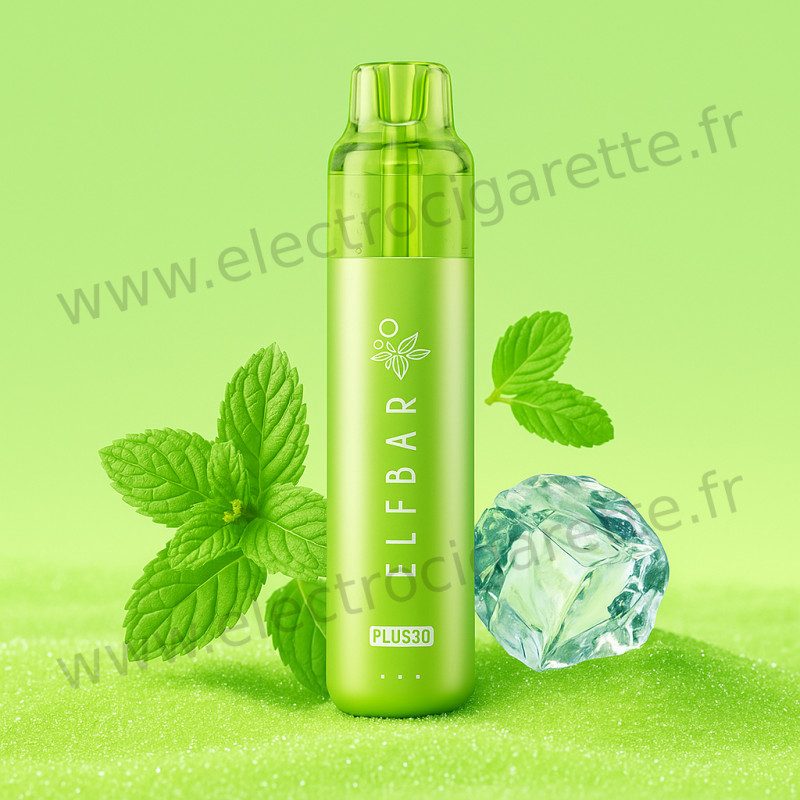 Menthe Verte - Kit Plus30 - Elfbar - 20mg Menthe Verte - Kit Plus30 - Elfbar - 20mg
