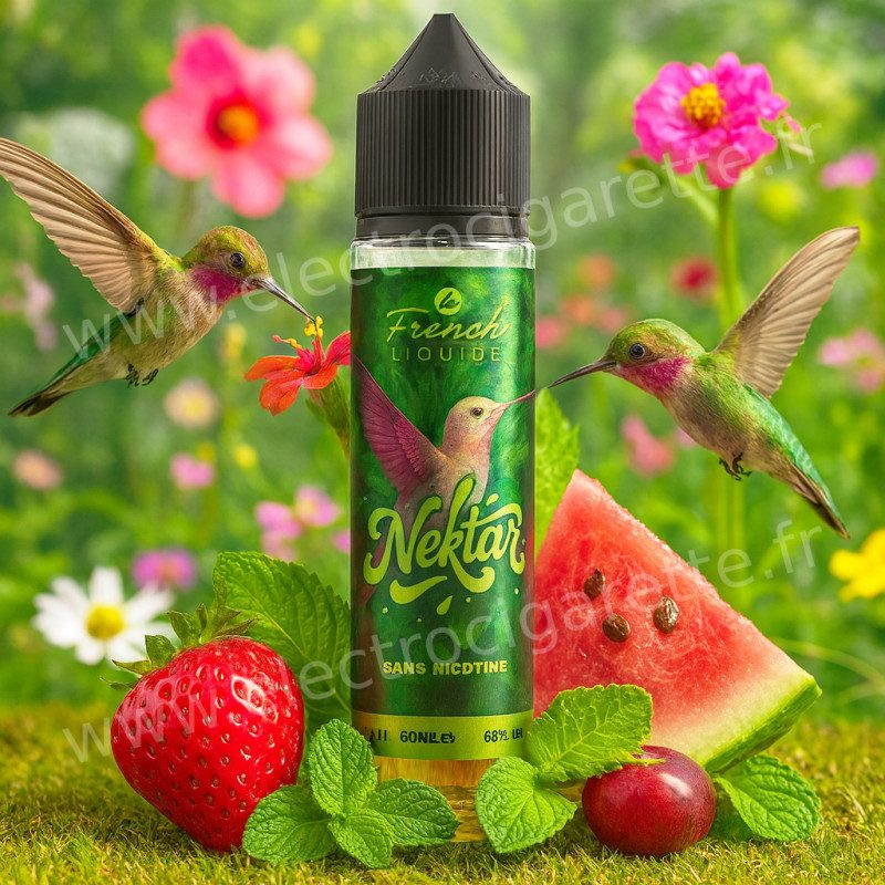 Fraise Pastèque Menthe Verte - Nektar - Le French Liquide - 50ml