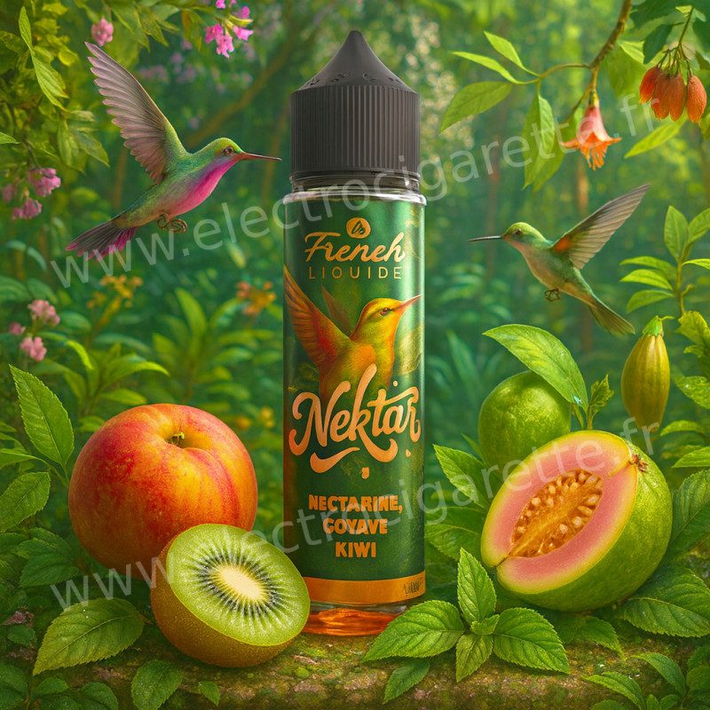 Nectarine Goyave Kiwi - Nektar - Le French Liquide - 50ml