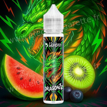 Pastèque Kiwi - Dragonzz - Liquideo - 50ml