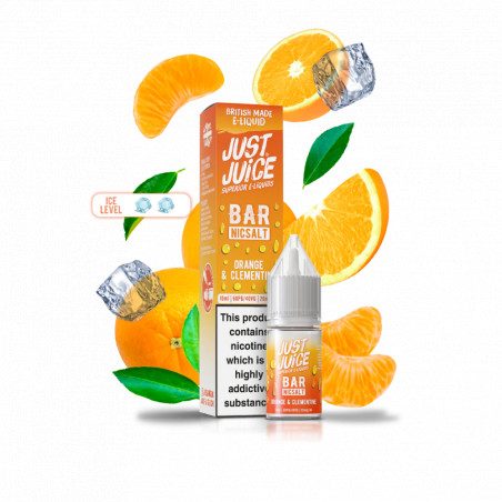 Orange Clémentine - Nic Salt - Bar NicSalt - Just Juice - 10mL