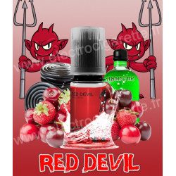 Image du e-liquide Red Devil 10ml - Disponible en 0, 3, 8, 12 et 16mg de nicotine - Avap