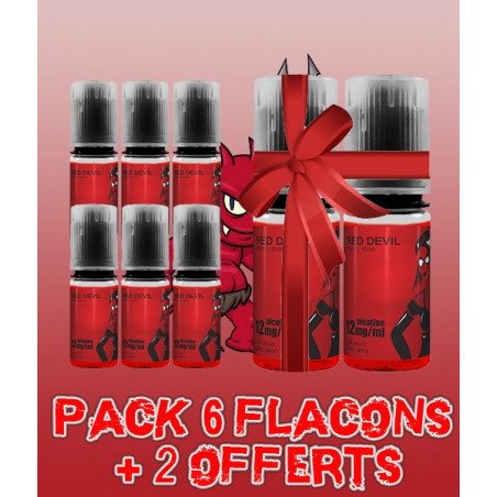 Pack 6 flacons + 2 offerts Red Devil - Avap