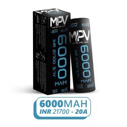Accus MPV - 6000 mAh - INR 21700 - 20a - MG Vape