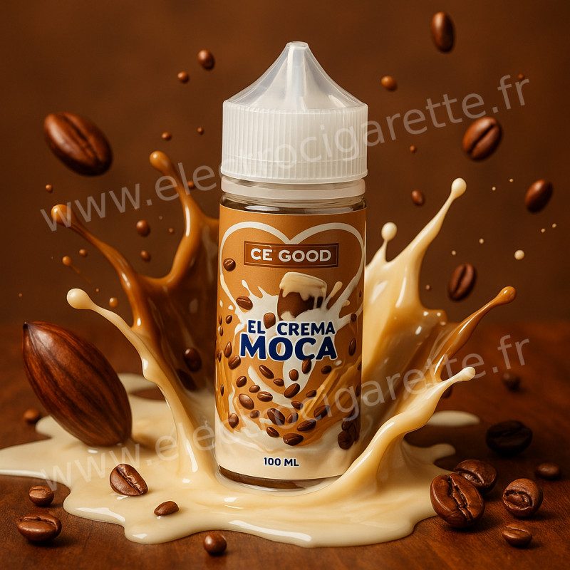 El Crema Moca 100ml - CE’GOOD - Gourmandise à l'État Pur - Poster