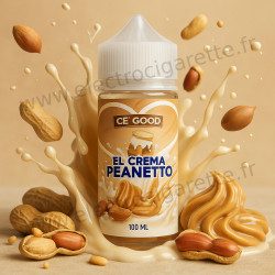 El Crema Peanetto 100ml - CE’GOOD - Gourmandise à l'État Pur - Poster