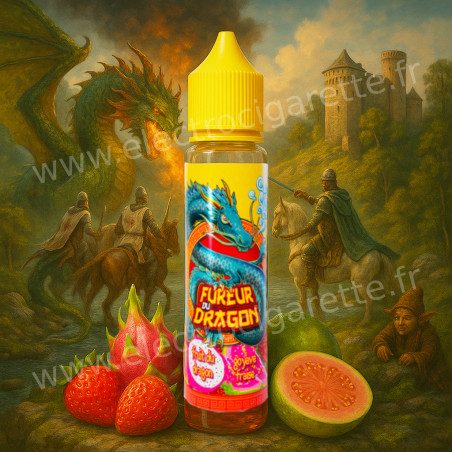 Fruit Du Dragon Goyave Fraise - Fureur Du Dragon - Le Vapoteur Breton - 50ml