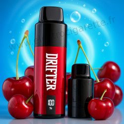 Cerise - Kit ou Pod Drifter Bar 6000 10 2ml 20mg - Drifter