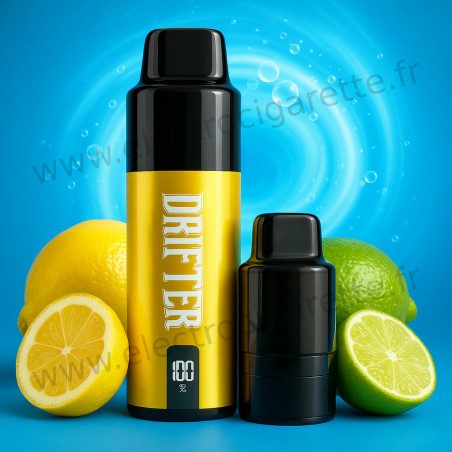 Citron Citron Vert - Kit ou Pod Drifter Bar 6000 10 2ml 20mg - Drifter