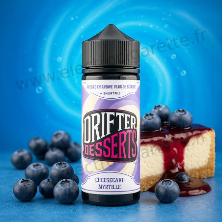 CheeseCake Myrtille - Drifter Dessert - 100ml