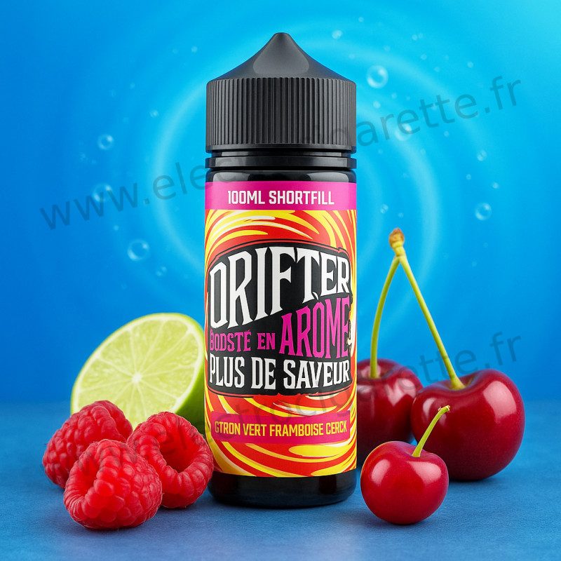 Citron Vert Framboise Cerise - Drifter - 100ml