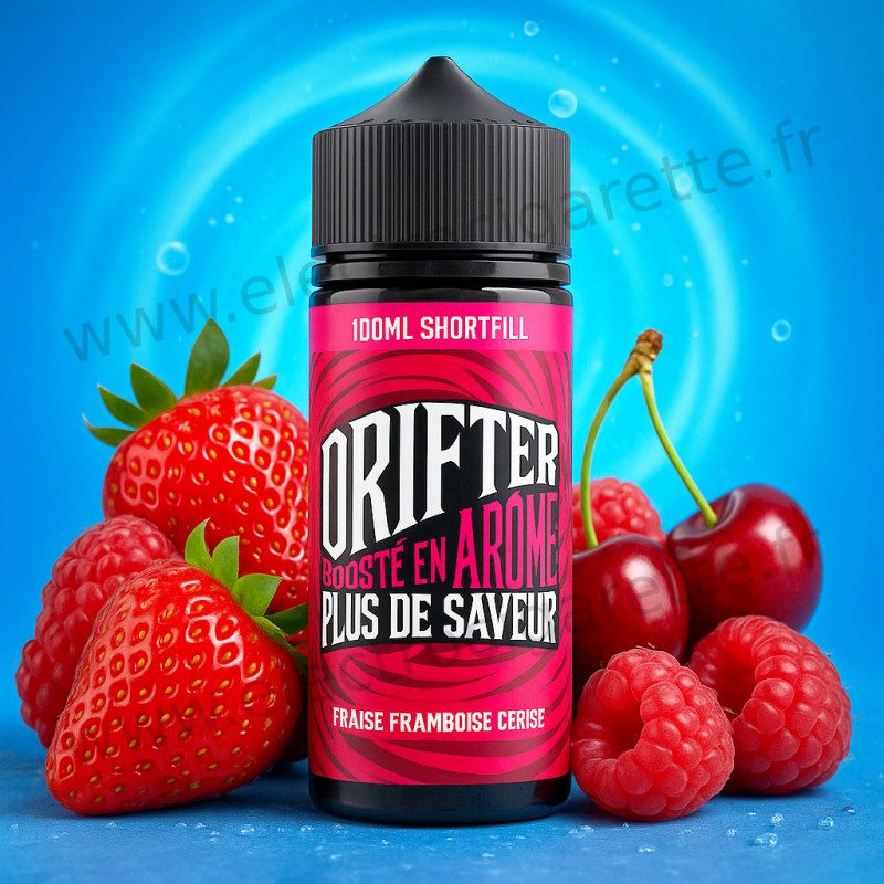 Fraise Framboise Cerise - Drifter - 100ml