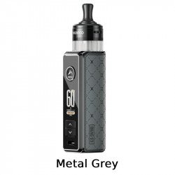 Kit Drag S3 Pod - Voopoo - Metal Grey - Gris metal