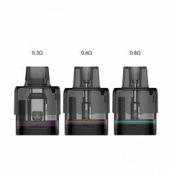 Pack 2 x Cartouches Typhos 0.3/0.6/0.8? 6ml - Uwell - Informations sur les valeur Ohm