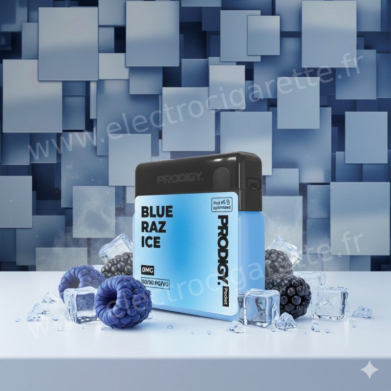 Blue Raz Ice - 0mg - 25ml - Prodigy Pocket by Vape Maker