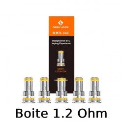 Boite de 5 x Résistances B MTL Series 1.2? - Geekvape