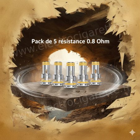 Pack de 5 x Résistances B MTL Series 0.8Ω - Geekvape - Poster
