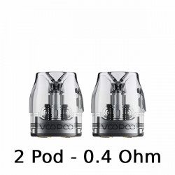 Pack 2 x Cartouches Vmate V3 - 0.4? - 3ml - Voopoo
