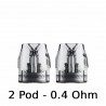 Pack 2 x Cartouches Vmate V3 - 0.4? - 3ml - Voopoo