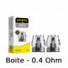 Boite de  2 x Cartouches Vmate V3 - 0.4? - 3ml - Voopoo