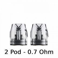 Pack 2 x Cartouches Vmate V3 - 0.7? - 3ml - Voopoo