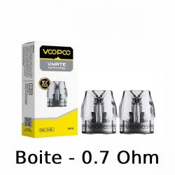 Boite de  2 x Cartouches Vmate V3 - 0.7? - 3ml - Voopoo