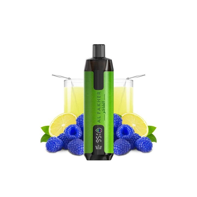 Blue Razz Lemonade - Supermax 6k 20mg - Crown Bar by Al Fakher