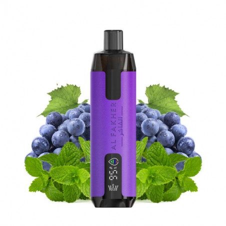 Grape Mint - Supermax 6k 20mg - Crown Bar by Al Fakher