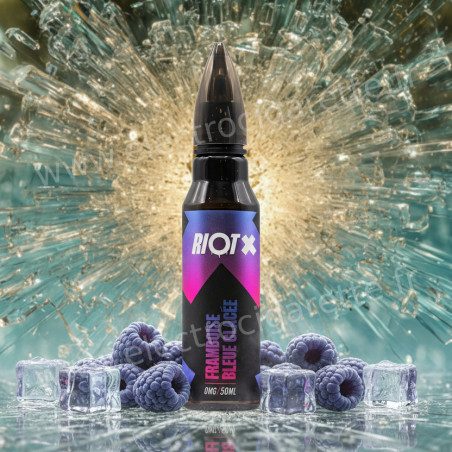 Framboise Bleu Glacée - ZHC 50ml - RIOT X
