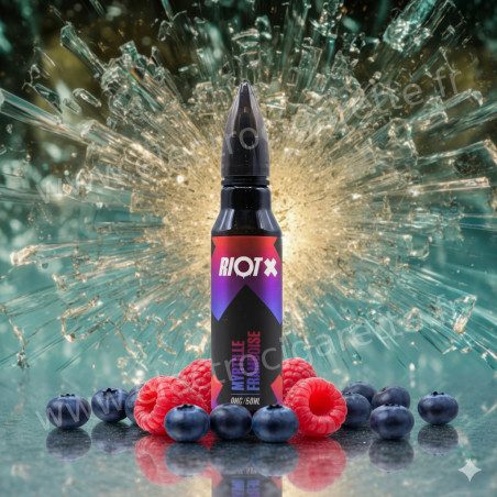 Myrtille Framboise - ZHC 50ml - RIOT X
