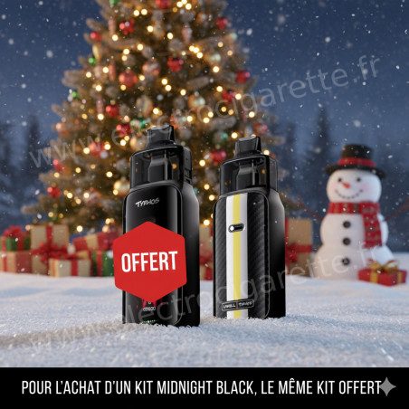Noël - Pod Typhos Pro - Midnight Black - 6ml 3000mAh - Uwell - 1 acheté, 1 Offert