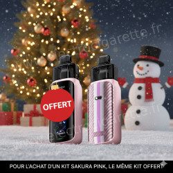 Noël - Pod Typhos Pro - Sakura Pink - 6ml 3000mAh - Uwell - 1 acheté, 1 Offert