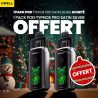Offre Noël - Pod Typhos Pro - Satin Silver - 6ml 3000mAh - Uwell - 1 acheté, 1 Offert