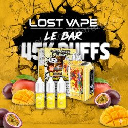 Mangue Passion - Kit Le Bar 45k avec 3x10ml en 20mg - Lost Vape