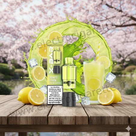 Lemon Granita - Cartouche Pod Pré-remplie X-Line 15k - X-Bar