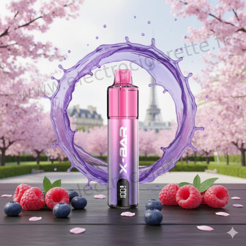 Blueberry Raspberry - Starter Kit X-Line - 15k - 2% - X-Bar