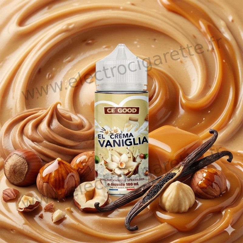El Crema Vaniglia 100ml - CE?GOOD - Gourmandise à l'État Pur