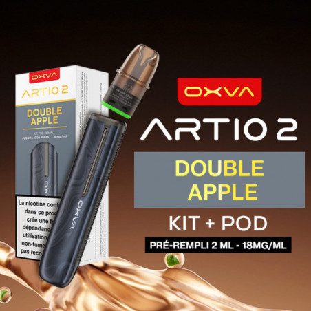 Double Apple Night Blue - Kit Artio 2 avec Pod 2ml 18mg - Oxva