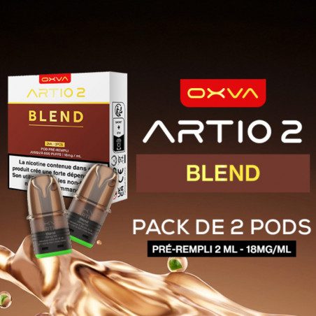 Blend - Pack de 2 Cartouches Artio 2 - 2ml 18mg - OXVA