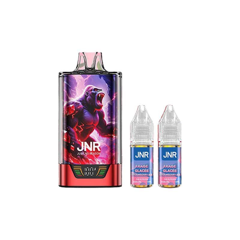 Fraise Glacée - Kit GorillaX 43000 avec 2x10ml - 20mg - JNR